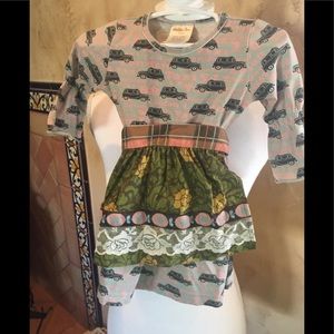 HTF Matilda Jane Field Trip London Lap Dress Apron